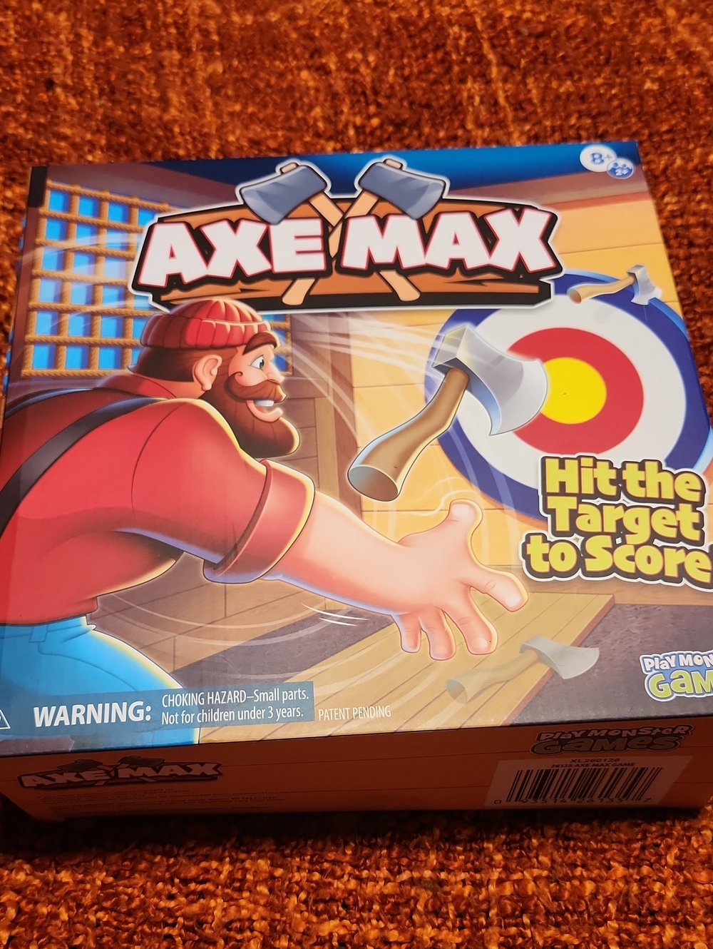 Axe Max Target Toss Game - Colorful Box Art